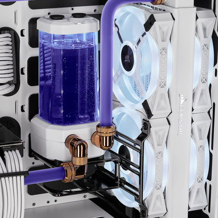 Corsair Hydro X Series XT Hardline Satin 14mm Tubing (Straight-Line PMMA Tubing, Resilient Construction, Easy to Cut) No Colour