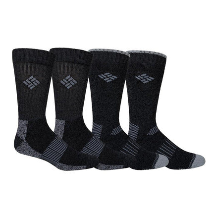 Columbia Moisture Control Crew Sock 4 Pack, Multip