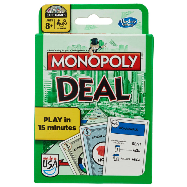 Hasbro B0965 - Monopoly Deal Family Card Game - US