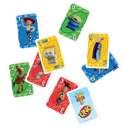 Mattel Games UNO Disney and Pixar Toy Story 5 Card Game