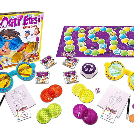 Googly Eyes Showdown: The Family Vision Distorting Drawing Game | For 4-16 Players | Ages 7+