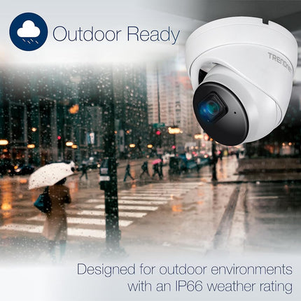 TRENDNET TV-IP1515PI Indoor/Outdoor 5MP H.265 WDR PoE IR Fixed Turret Network Camera