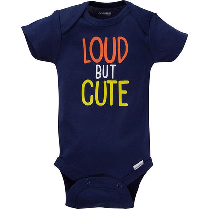 Lot de 8 bodys à manches courtes Onesies Brand pour bébés garçons, motifs variés, chien mignon bruyant, 3-6 mois