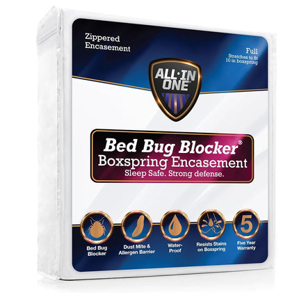 Bed Bug Blocker All-in- 1 Mattress Encasement, Ful