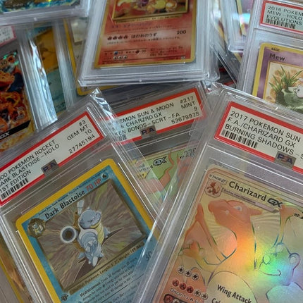 Pokémon One Random PSA Graded and Authenticated Encased Pokemon Card (Perfect for Display)