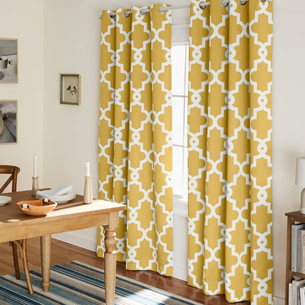 Exclusive Home Curtains Ironwork Woven Blackout Gr