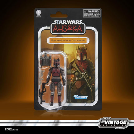 Star Wars The Vintage Collection Mandalorian Super Commando, Star Wars: Ahsoka 9.5-cm Action Figure