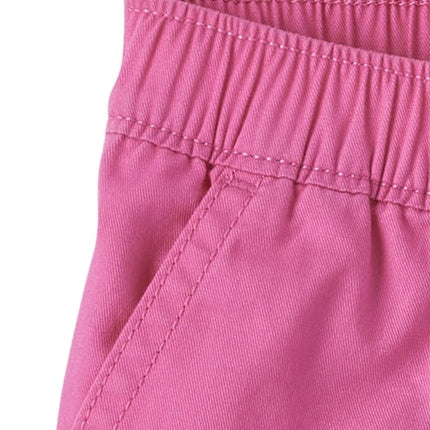 The Children's Place Baby Toddler Girls Cotton Pull on Shorts, Heart Tie Dye, 9-12 Months