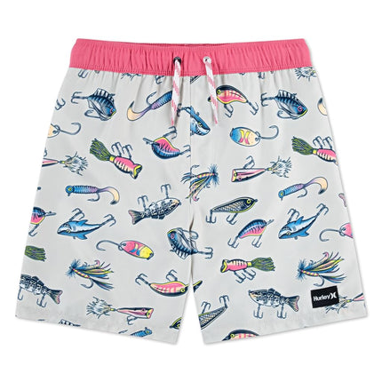 Bañador Hurley para niño, tipo shorts, color Bone/Allure, talla 7