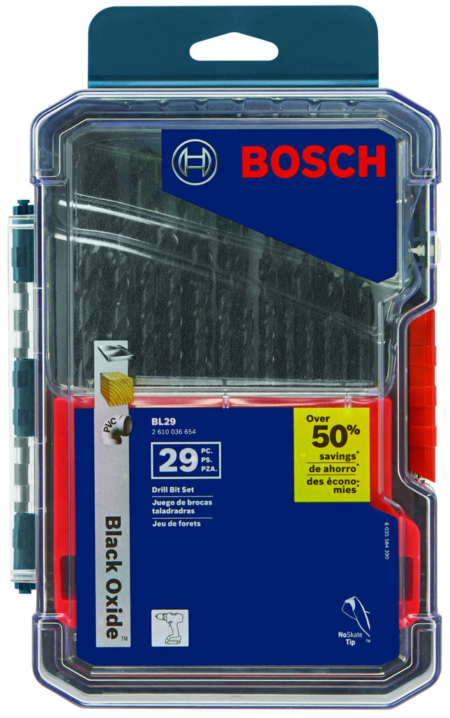 BOSCH BL29 29-Piece Assorted Set Three-Flat Shank 