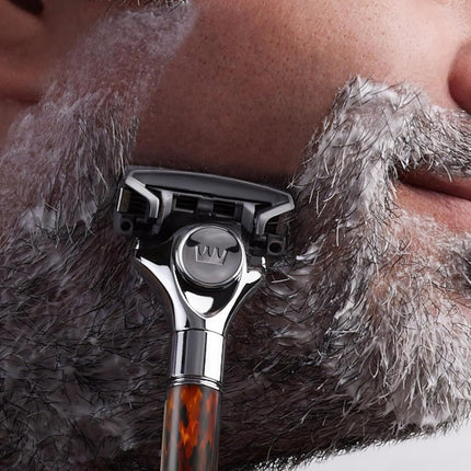 Cremo Astonishingly Superior Tortoise Shell (Horn) Razor Kit (Packaging May Vary)