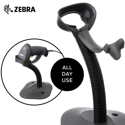 Soporte flexible Zebra para escáner de mano LS2208 Series, negro crepúsculo 20-61019-02R