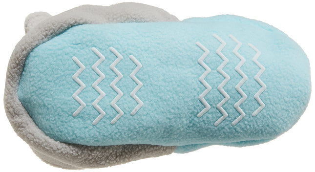 Hudson Baby Unisex-Child Cozy Fleece Booties Juego de accesorios de invierno, menta gris, 3 Toddler