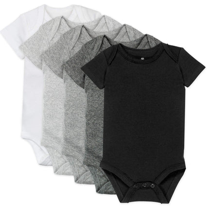 HonestBaby Baby Short Sleeve One-Piece 100% Organi
