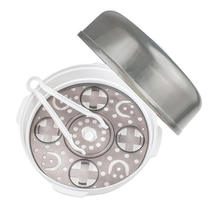 Dr. Brown's Microwave Steam - for Baby Bottles, Nipples, Bottle Parts, Pacifiers, Teethers and Breast Pump Parts