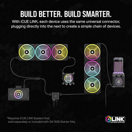 Corsair iCUE LINK XC7 RGB ELITE CPU Water Block - Transparent Flow Chamber - 24 RGB LEDs - Fits Intel® LGA 1700, AMD® AM5 and older - Stealth Grey
