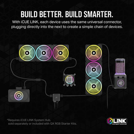 Corsair iCUE LINK XC7 RGB ELITE CPU Water Block - Transparent Flow Chamber - 24 RGB LEDs - Fits Intel® LGA 1700, AMD® AM5 and older - Stealth Grey
