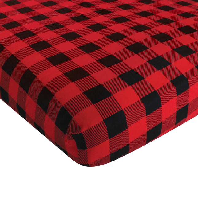 Hudson Baby Unisex Baby Cotton Fitted Crib Sheet, 
