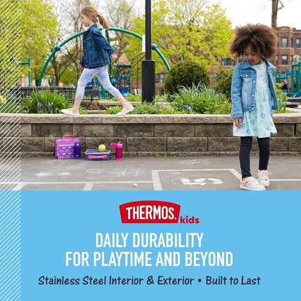 THERMOS FUNTAINER Water Bottle with Straw, 12oz, Stitch