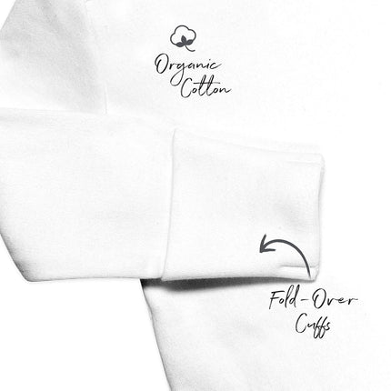 HonestBaby Baby 3-Pack Organic Cotton Long Sleeve Side-snap Kimono Tops, Bright White, 6-9 Months