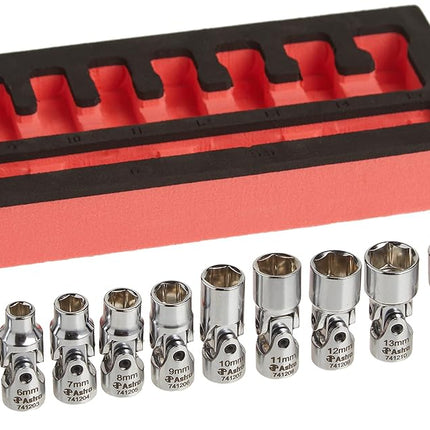 Astro Pneumatic Tool 12-Piece 1/4 Inch Drive Flex 