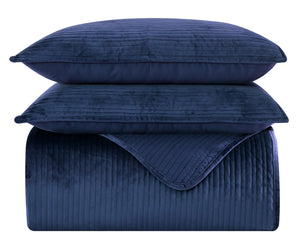 Elegant Comfort Luxury 3-Piece Velvet Corduroy Str