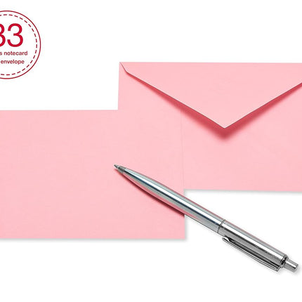 American Greetings Bulk Blank Cards with Envelopes, Heart Stationery (200-Count)