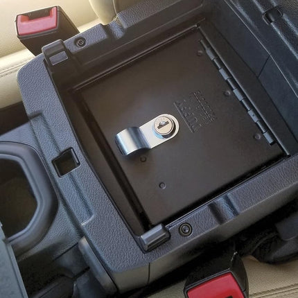 Tuffy Security Products Console Safe - '20-22 Gladiator / '18-22 Wrangler JL; w/Factory Console (Black)
