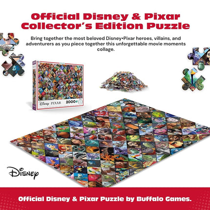 Ceaco Puzzle Disney Pixar Clips 2000pcs New 3502-4