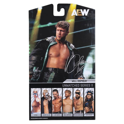 AEW Will Ospreay Unmatched Series 11 Toy Wrestling Figure