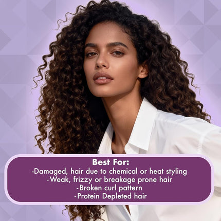 Aphogee Two-step Treatment Protein Conditioner for Damaged Hair 16 oz. (473 ml) - Bottle, 1 lb