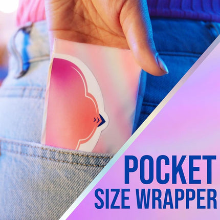 Always Pocket Feminine Pads with FlexFoam, Size 2, Heavy Flow, with Wings, Unscented, 60 Count (3 Packs of 20)