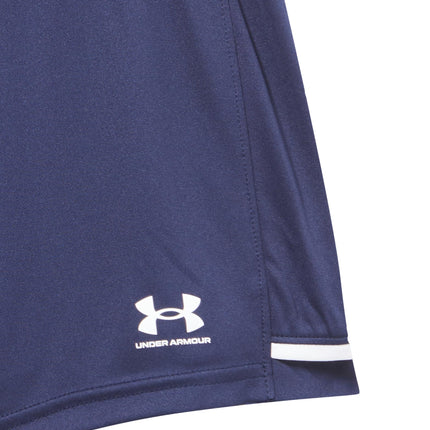 Under Armour boys Challenger Shorts Shorts, (410) Midnight Navy / / White, M