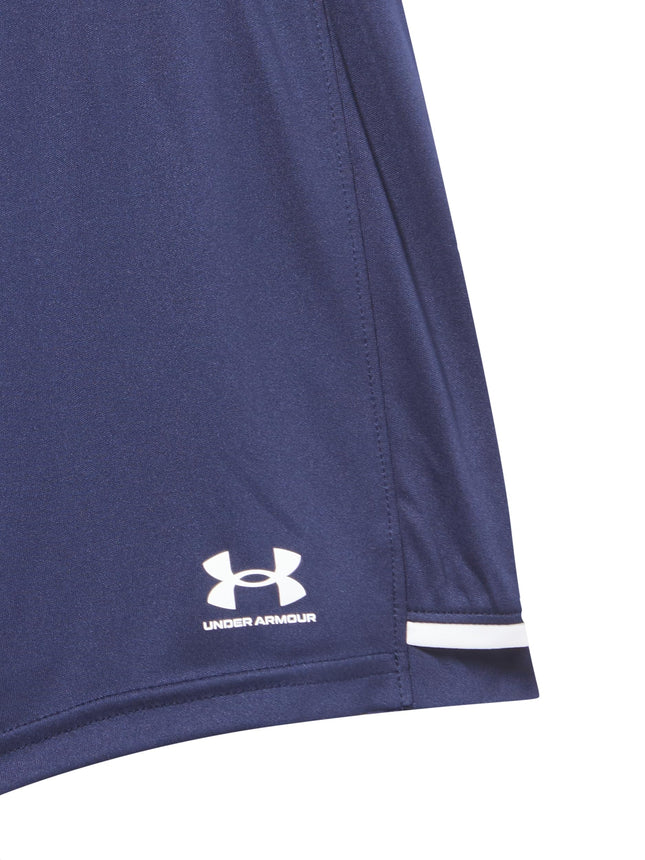 Under Armour boys Challenger Shorts Shorts, (410) Midnight Navy / / White, XS