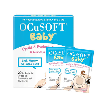 OCuSOFT Baby Eyelid and Eyelash Cleanser, Pre-Mois