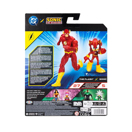 DC x Sonic the Hedgehog 2.5" & The Flash 5" Action Figure Multipack