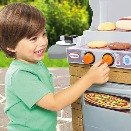 Little Tikes Barbacoa de juguete para cocinar y jugar