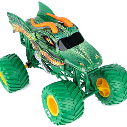 Monster Jam, Official Dragon Monster Truck, Collector Die-Cast Vehicle, 1:24 Scale, Kids Toys for Children Ages 3 and up