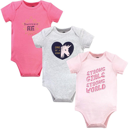 Hudson Baby Body de Algodón para Bebés, Incredible Me, 9-12 Meses