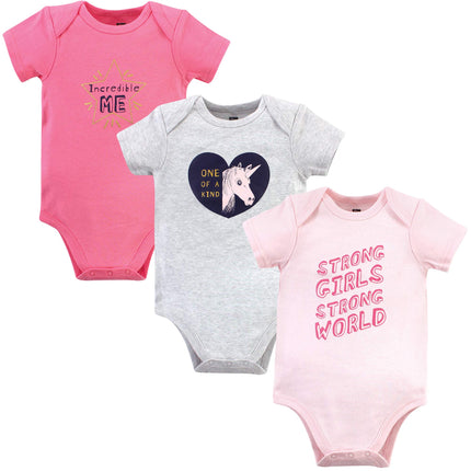 Hudson Baby Baby Cotton Bodysuits, Incredible Me, 