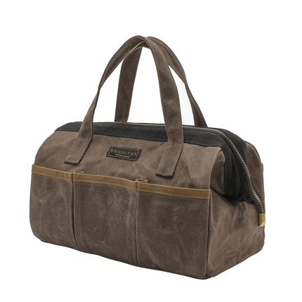 Tool Bag, 13-inch Heavy Duty 16oz Waxed Canvas Wid
