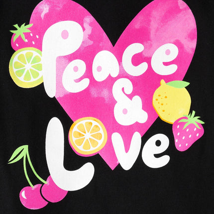 The Children's Place Girls' Trends,Icons Short Sleeve Graphic T-Shirts,5 Pack, Summer, X-Small