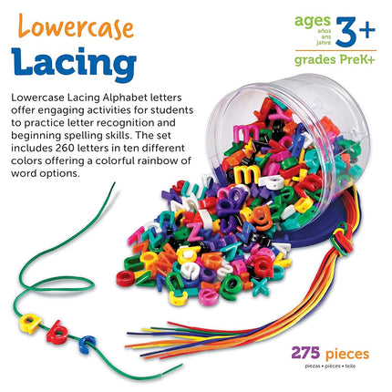 Learning Resources Lowercase Lacing Alphabet