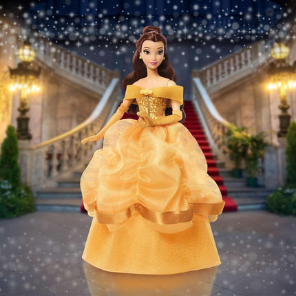 Mattel Disney Princess Belle Sparkling Fashion Doll