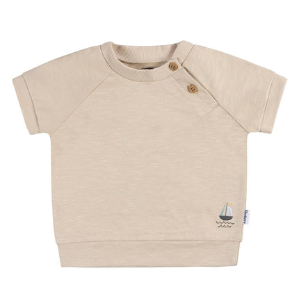 Gerber baby-boys T-shirt and Shorts Set, Sailboats, 12 Months