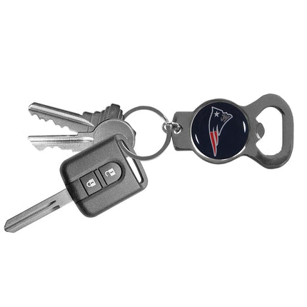 Siskiyou Sports NFL New England Patriots Bottle Opener Key Chain (SFKB120)