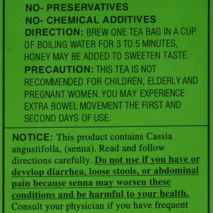 Evergreen Leaves Brand California Dieters' Tea 20 TB by Evergreen leaves