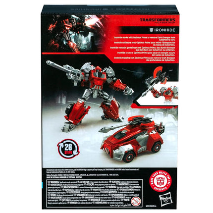 Transformers Toys Studio Series Voyager Class Transformers: War for Cybertron Gamer Edition Ironhide, 6.5-inch Converting Action Figure, Robot Toys, 8+