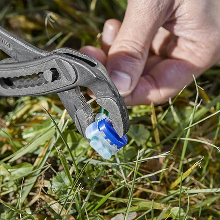 Gardena connectors/terminals: Holder for limiting The Cable Mähroboters, Simple Application, Weather-Resistant Set, Accessories for Mower, 6 + 2 Connector terminals (4089-20)