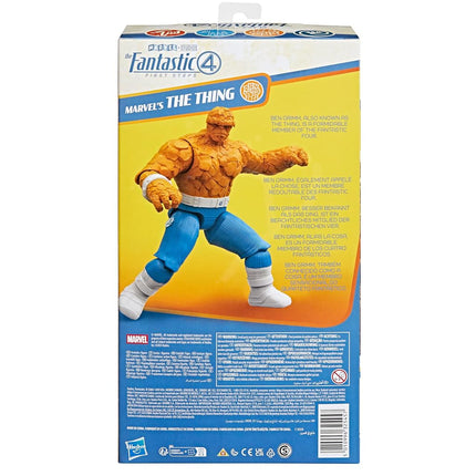 Marvel Studios Titan Hero Series The Fantastic Four: First Steps Marvel’s The Thing Action Figure, Orange